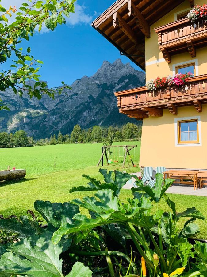 Alpen Appartements Oberlehengut Werfenweng Kültér fotó