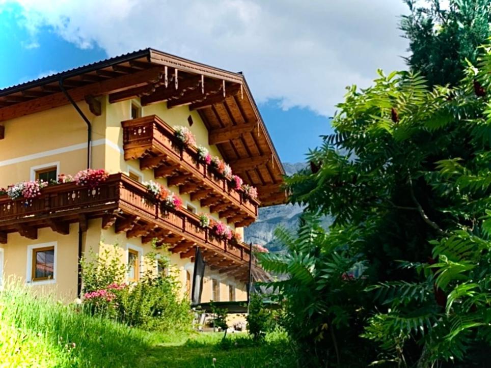 Alpen Appartements Oberlehengut Werfenweng Kültér fotó